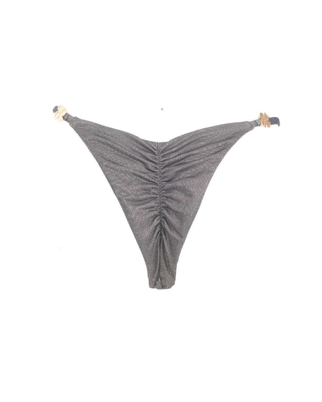 Culotte Brésilienne échancrée N°2 BLACK SAND