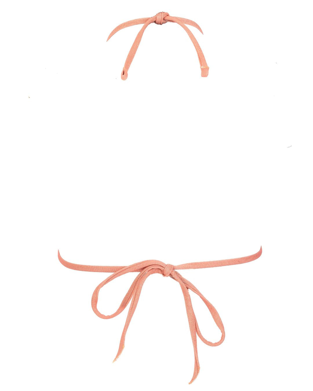 Haut de maillot de bain Triangle Coulissant N°2 PINK POMELO