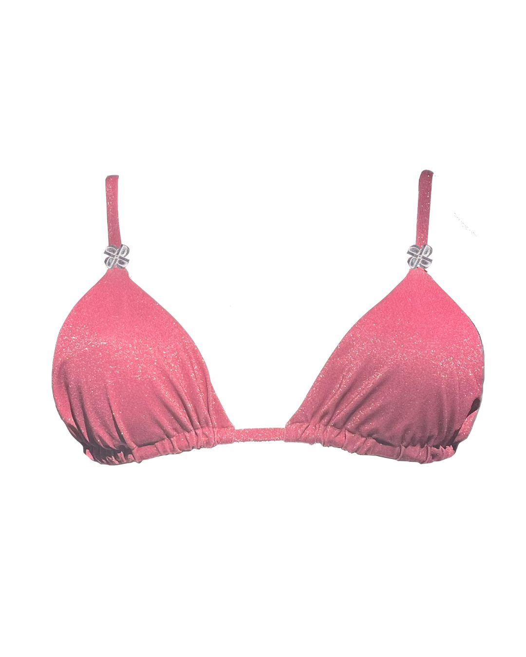 SPICY RASPBERRY Sliding Triangle Bikini Top