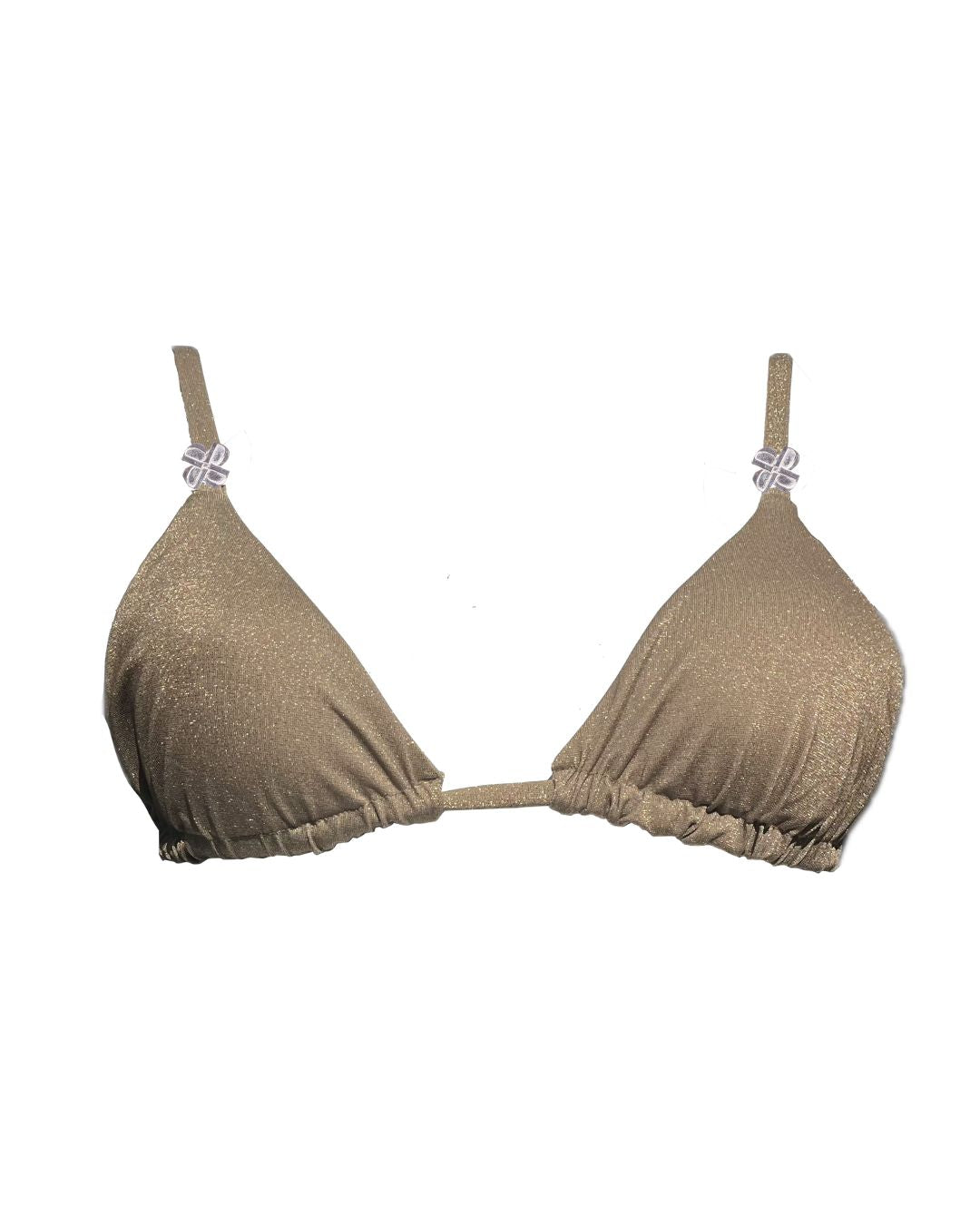 Haut de maillot de bain Triangle Coulissant N°2 ICY GOLD