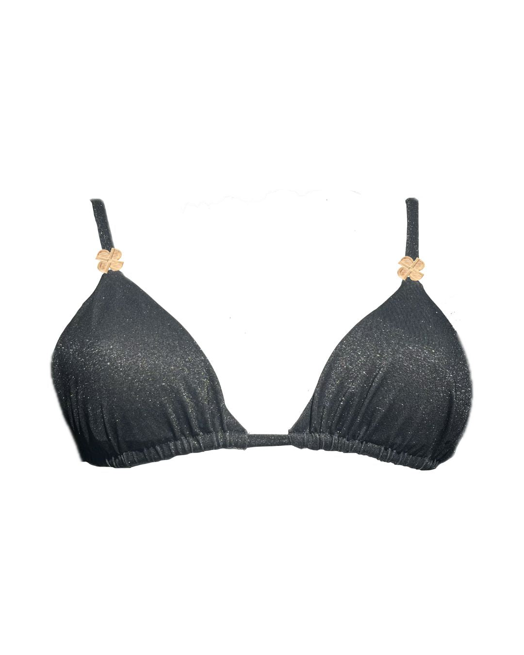 Haut de maillot de bain Triangle Coulissant N°2 BLACK SAND