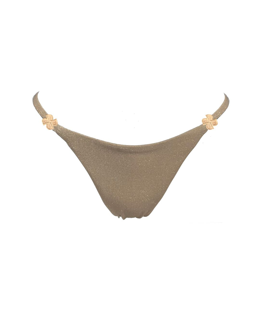 High-cut Brazilian panties ICY GOLD