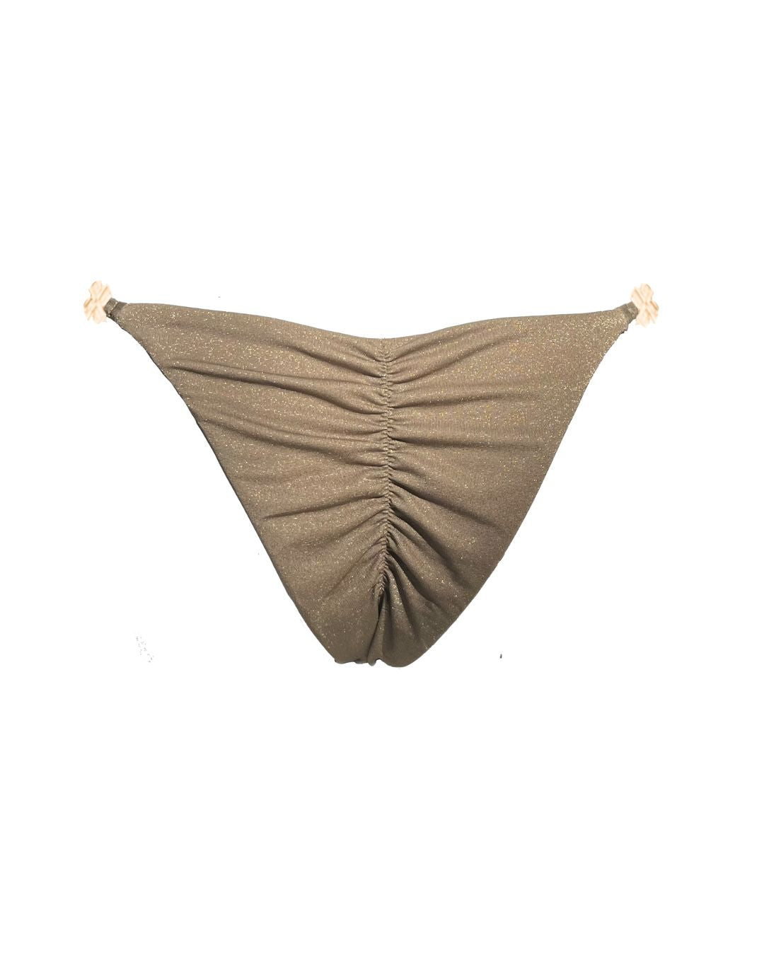 High-cut Brazilian panties ICY GOLD