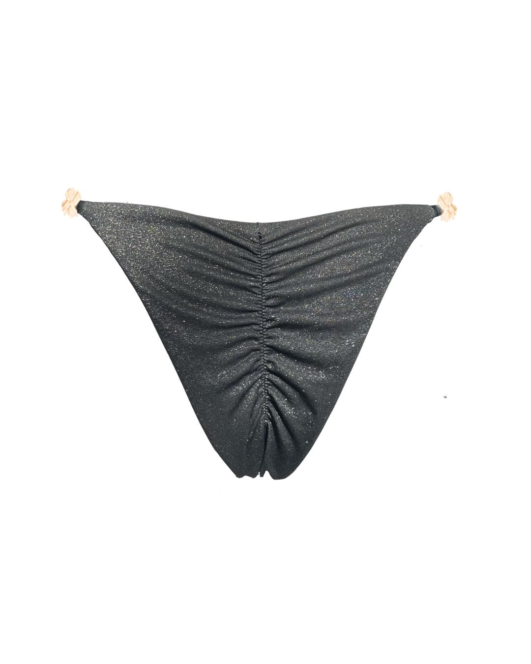 High-cut Brazilian panties BLACK SAND