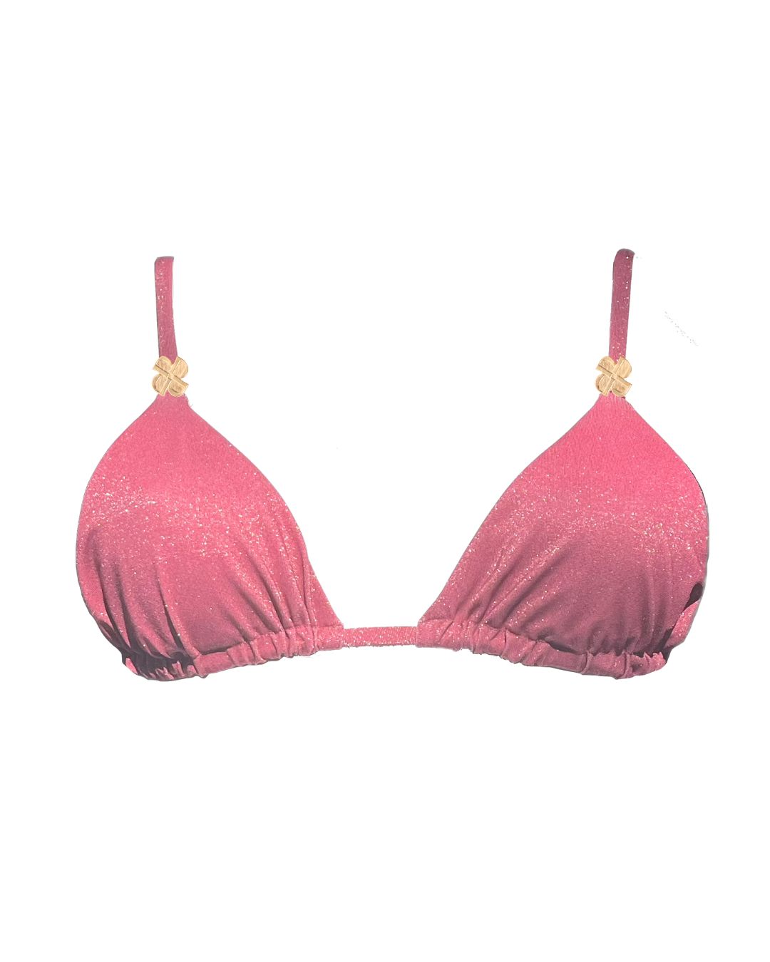 SPICY RASPBERRY Sliding Triangle Bikini Top